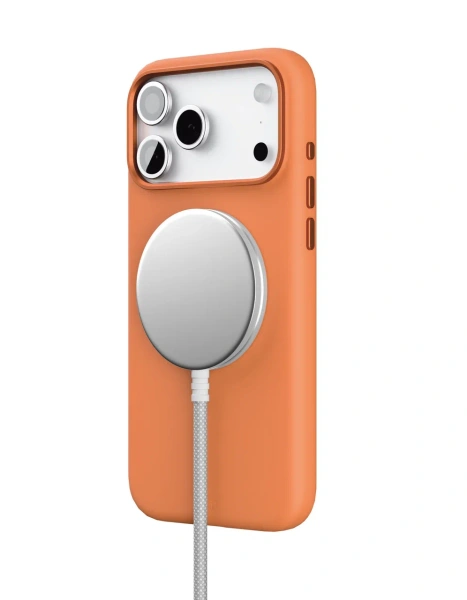 Чехол защитный VLP Aster Pro Case с MagSafe для iPhone 17 Pro Max, оранжевый